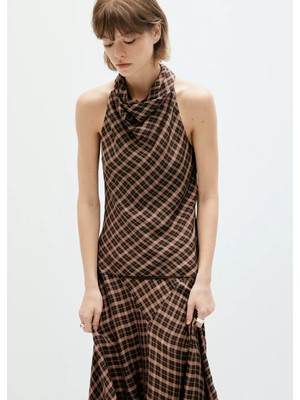 Mango Kareli Drape Bluz