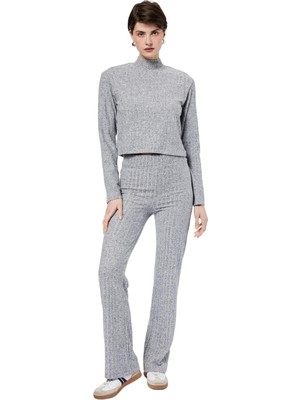 Die Grup Slim Fit Kaşkorse Uzun Bol Paça Eşofman Altı