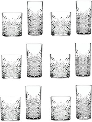 Die Grup Pasabahce Timeless 12 Adet Su Bardağı ve Meşrubat Seti 8695669859685655AYBABABSTORE