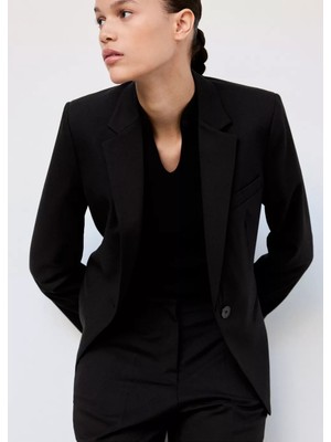 Mango Dar Kesim Blazer Ceket