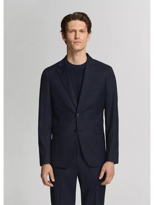 Mango Slim Fit Milan Kumaş Blazer Ceket