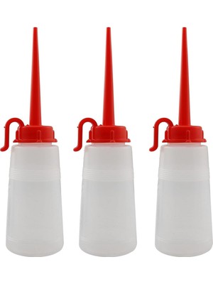 Die Grup 3 Adet Yumuşak Şeffaf Plastik Yağdanlık 160 ml