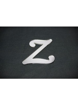 Die Grup Benim Marifetlerim - Z Harfi Gümüş Pleksi 4 cm