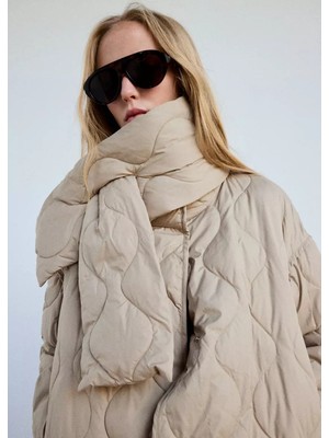 Mango Çıkarılabilir Şallı Dolgulu Anorak
