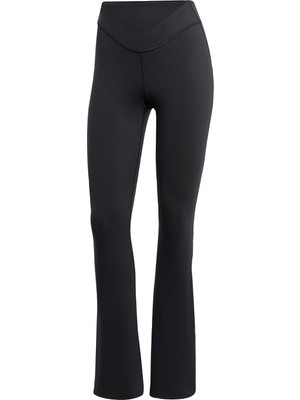 Die Grup Adidas Flared Yoga Kadın Tayt Siyah Xs