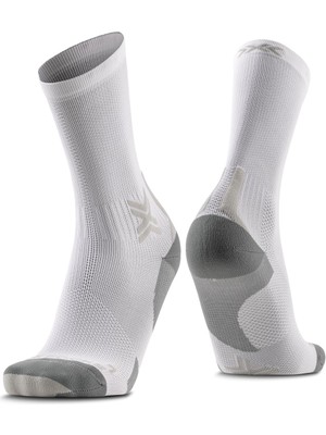Die Grup X-Socks Run Discover Crew, Arktik Beyaz/inci Grisi, 39-41