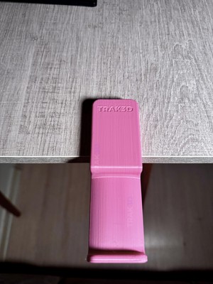 Die Grup TRAK3D Premium Pembe Asılabilir Kulaklık Standı – Sağlam V5 Modeli, Kaydırmaz Keçeli, Ergonomik Stand, Sakura Edition (Montaj Videosunu Izlemeden Kullanmayın - Ürünü Kolay Kırılmaz Karalama Yapmayın)