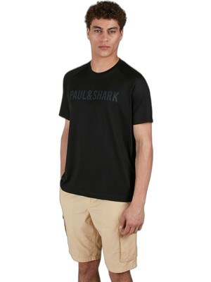Die Grup Erkek Regular Fit Yuvarlak Yaka Kısa Kollu Pamuklu Siyah T-Shirt 25411056-011