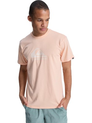 Die Grup Quiksilver Ev Comp Logo Erkek Çok Renkli Günlük Stil T-Shirt EQYZT08072-MEF0 Turuncu L