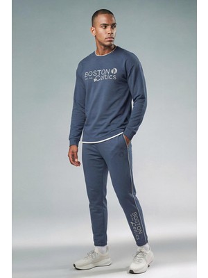 Die Grup Defacto Nba Boston Celtıcs Standart Fit Skuba Dalgıç Kumaş Jogger F6980AX26SP