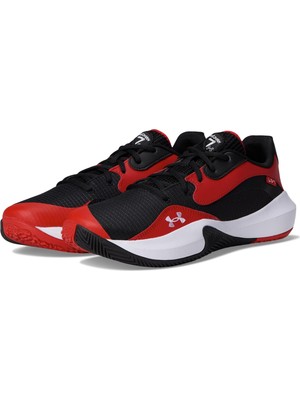 Die Grup Under Armour Ua Lockdown 7 Low Unisex Yetişkin Basketbol Ayakkabısı Red/black/white 43