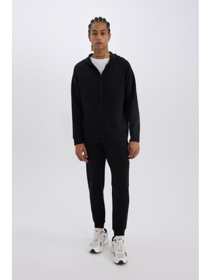 Die Grup Defacto Slim Fit Dar Kesim Standart Paça Skuba Dalgıç Kumaş Jogger Eşofman Altı Z9112AZ25SP