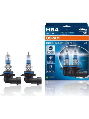 Die Grup Osram 9006 Hb4 Cool Blue Intense Next Gen 5000K Beyaz Işık (Takım-2 Adet)