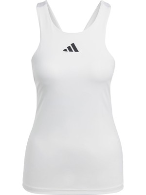 Die Grup Adidas Kadin Y-Tank Atlet, White, M