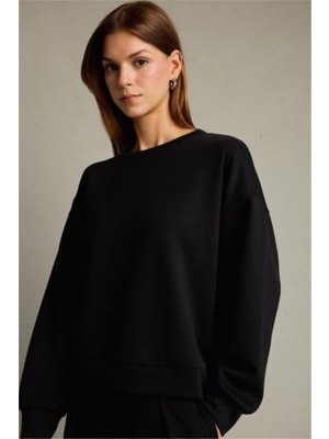 Die Grup Defacto Bisiklet Yaka Modal Sweatshirt G2913AX25AU