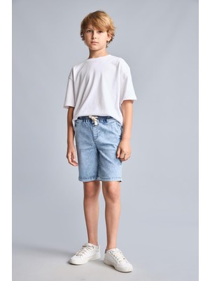 Die Grup Defacto Regular Fit Jean Şort Erkek Çocuk H5409A826HS