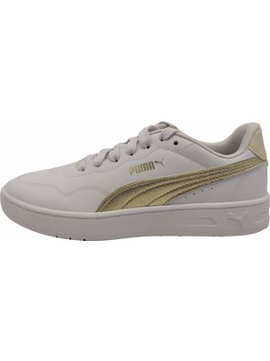 Die Grup Puma Court Lally Metallic Whisper Kadın Günlük Spor Ayakkabı 40605801 Beyaz