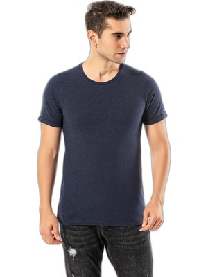 Die Grup Ljung Erkek T-Shirt TML284001-NAVY