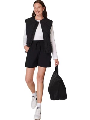 Die Grup Sweaty Betty Explorer 5.5 Short Kadın Siyah Şort