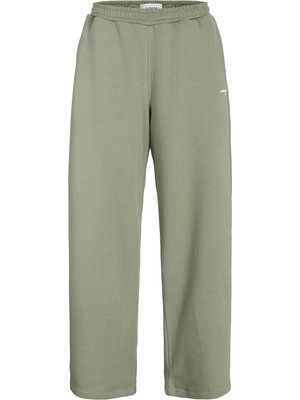 Die Grup Jack & Jones Jxstudıo Vesterbro Hw Pant Swt Noos Kadın Pantolon Sea Spray Print:brıght Whıte Jjxx Logo M