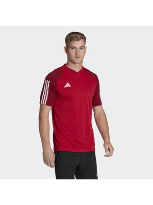 Die Grup Adidas Erkek Jarse (Kısa Kol) Tiro 23 Competition Jersey, Team Power Red 2, HE5661, L