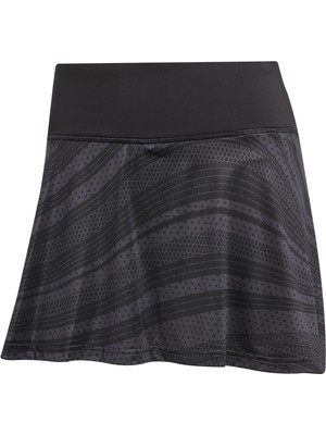 Die Grup Adidas Club Graphskırt Kadın Etek Carbon Xs