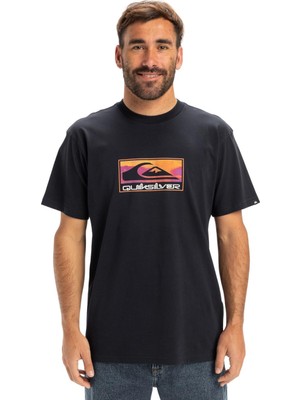 Die Grup Quiksilver Erkek Ev Gradyan Box Ss Tişört (1'li Paket)