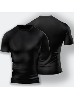 Die Grup Basic Compression T-Shirt (Siyah, M)