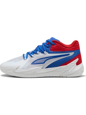 Die Grup Puma 31135311 Dagger White-Mountain Beyaz - Mavi Erkek Basketbol Ayakkabısı,beyaz - Mavi 47