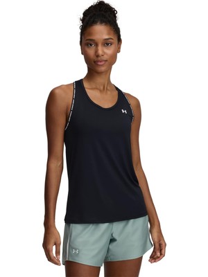 Die Grup Under Armour Tech Knockout Tank Kadın Atlet Black / / White Sm