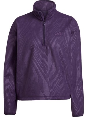 Die Grup Adidas Kadın Mor Ceket Aop Polarfleece JX7402