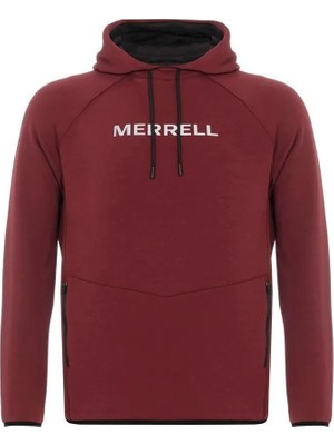 Die Grup Merrell Search Erkek Sweatshirt, Bordo, S