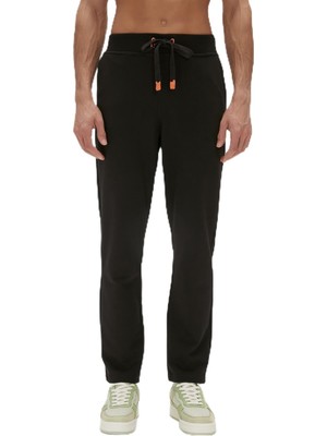 Die Grup Bad Bear 23.02.14.001 Plain Sweatpants Siyah Erkek Eşofman Altı