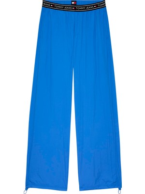 Die Grup Tommy Hilfiger Tjw Baggy Taping Trackpant Ext Kadın Eşofman Alti, Mavi, L