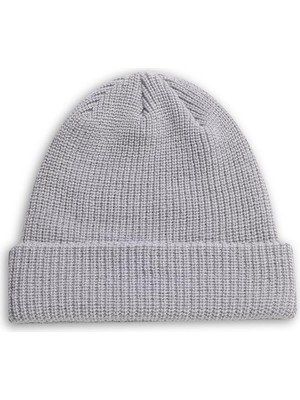 Die Grup Puma Unisex Yetişkin Ess High Crown Beanie Şapka Gray Echo Tek Beden