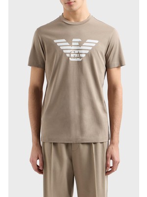 Die Grup Emporio Armani Pamuklu Regular Fit Bisiklet Yaka Logolu T Shirt Erkek T Shirt 8N1TN5 1jpzz M6117