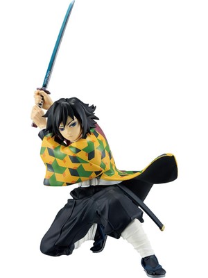 Die Grup Banpresto Giyu Tomioka Demon Slayer Aksiyon Figürü: Kimetsu No Yaiba, Vibration Stars, 11 Cm, BP89947P, Çok Renkli, Koleksiyon Figürü, Anime Hayranları Için Ideal