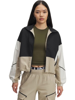 Die Grup Under Armour Ua Unstoppable Jacket Kadın Ceket Black/city Khaki/black Sm