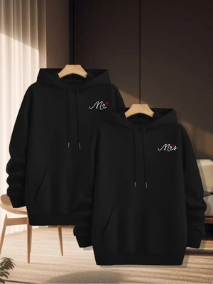 Die Grup Tarzsokak Renkli Kapşonlu Sweatshirt Çift Sevgili Kombinleri Couple Clothing, RENKLI-K85, S