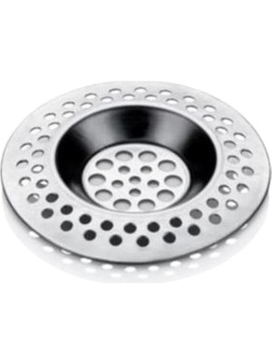 Die Grup Easyso Paslanmaz Lavabo Evye Süzgeci 7cm Ideal Boy Standart Gri Delikli Yeni Model Sök- Tak - Çıkar Kolay Temizlenir Lavabo/banyo/küvet Aksesaur 1 Adet