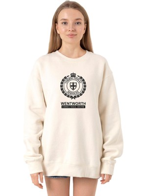 Die Grup Tshirthane Prison Break Wentworth Ekru Kadın 2ip Sweatshirt P19561S6999, S