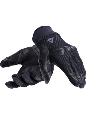 Die Grup Daınese Unruly Motosiklet Eldiveni Tekstil Eldiven Black Anthracite Xl