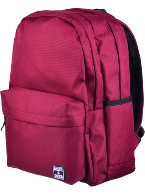 Die Grup Bear&deer Carisma Unisex Çocuk Sırt Çantası Bordo Standart