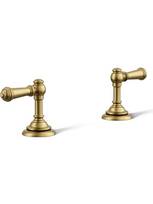 Die Grup Kohler 98068-4-2MB Lavabo Bataryası, Canlı Fırçalanmış Modern Pirinç