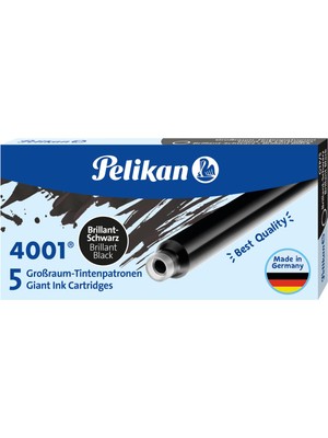 Die Grup Pelikan 5'li Gtp5 Uzun Kartuş Siyah