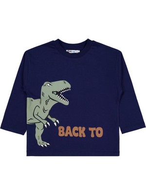 Die Grup Civil Boys Sweatshirt, 19330J29425W1, Lacivert, 4-5 Yaş
