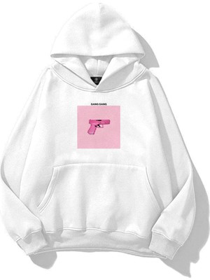 Die Grup Tarzsokak Kadın Gang Gang Sweatshirt Beyaz, BEYAZ-129, Xl