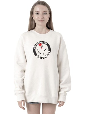 Die Grup Tshirthane Watchmen Who Watches The Watchmen Beyaz Kadın 2ip Sweatshirt P23562S8558, S