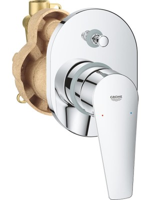Die Grup Grohe Bauedge Tek Kumandalı Banyo Bataryası 29039001