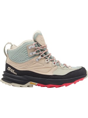 Die Grup Jack Wolfskin 4064311 Cyrox Texapore Mid W Waterproof Outdoor Çok Renkli Kadın Bot